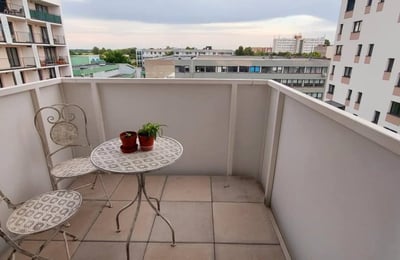 Miete einer modernen 2-Zimmer-Wohnung, 47 m², Rača, Bratislava, Slowakei